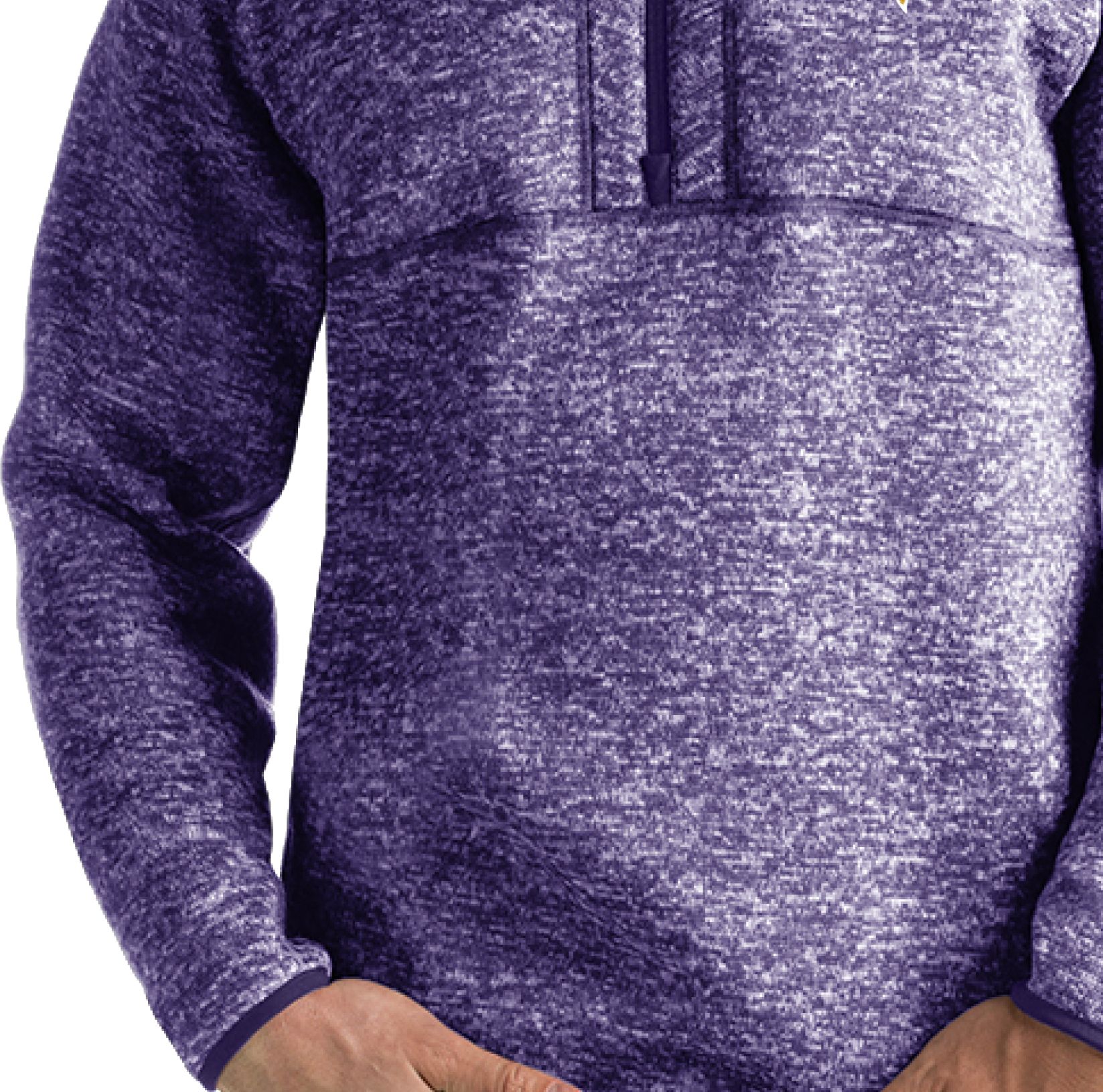 Antigua Men's Baltimore Ravens Fortune Purple Pullover Jacket product image