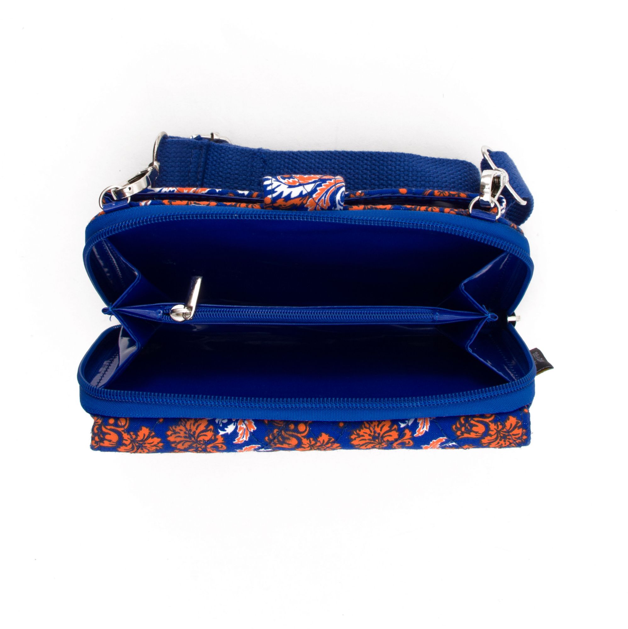 Eagles Wings Florida Gators Quilted Cotton Cross Body Wallet product image