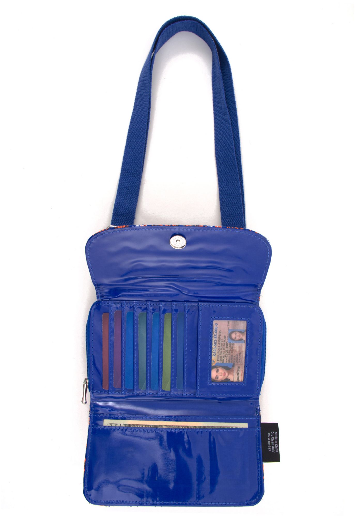 Eagles Wings Florida Gators Quilted Cotton Cross Body Wallet product image