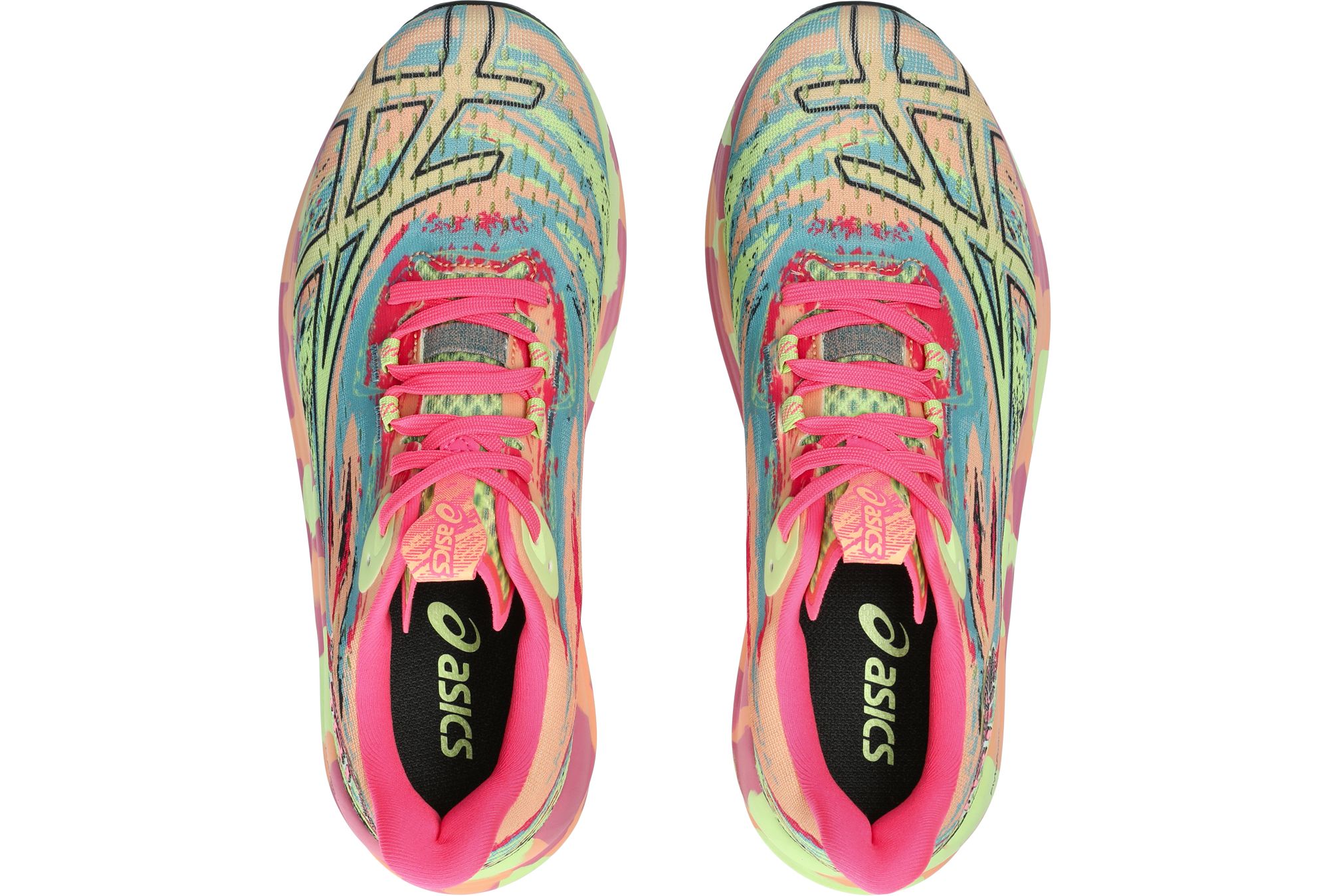 ASICS Women's NOOSA TRI 15 Running Shoes -  Lime Green - Medium/B