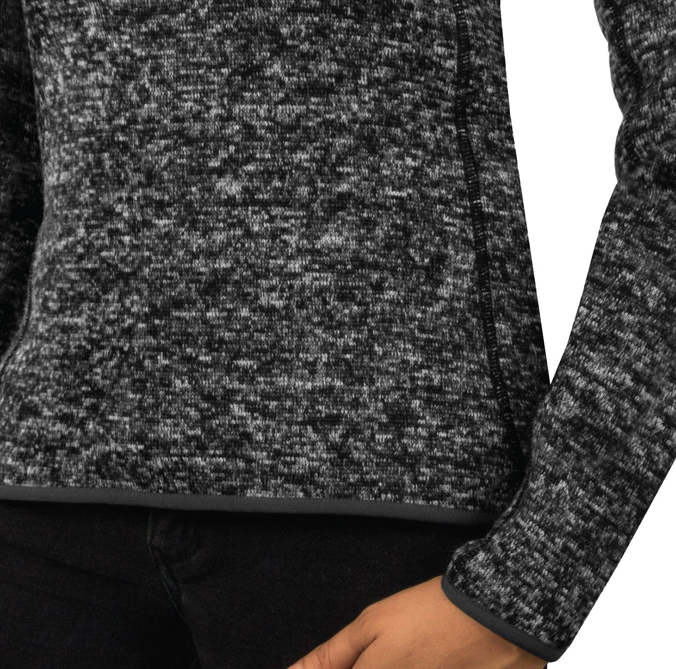 Lululemon Extra Mile Long Sleeve *Reflective - Heathered Black