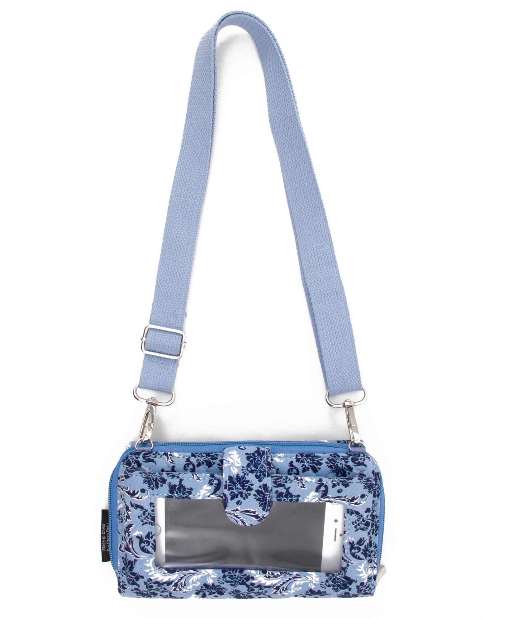 Eagles Wings North Carolina Tar Heels Quilted Cotton Cross Body Wallet product image