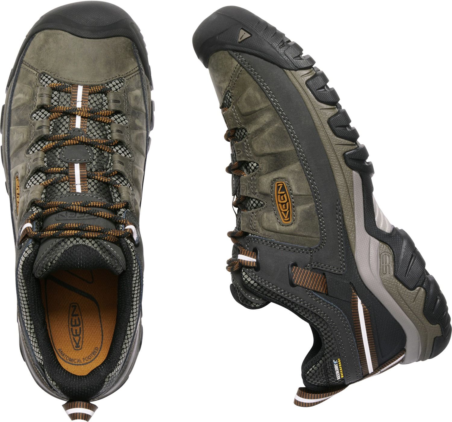 keen waterproof hiking shoes mens