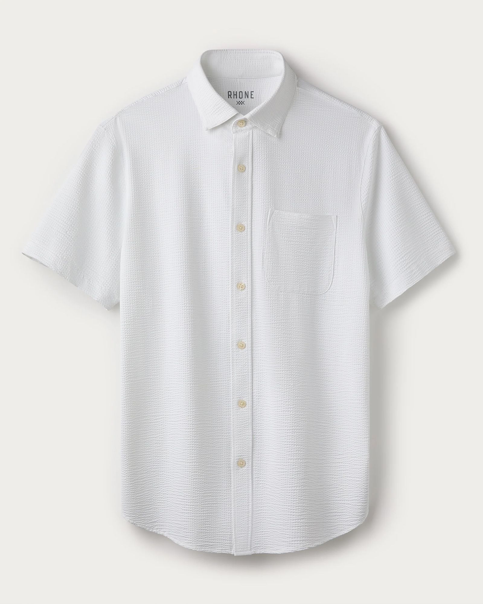 Rhone Men's Commuter Seersucker Short Sleeve Button Down Shirt product image