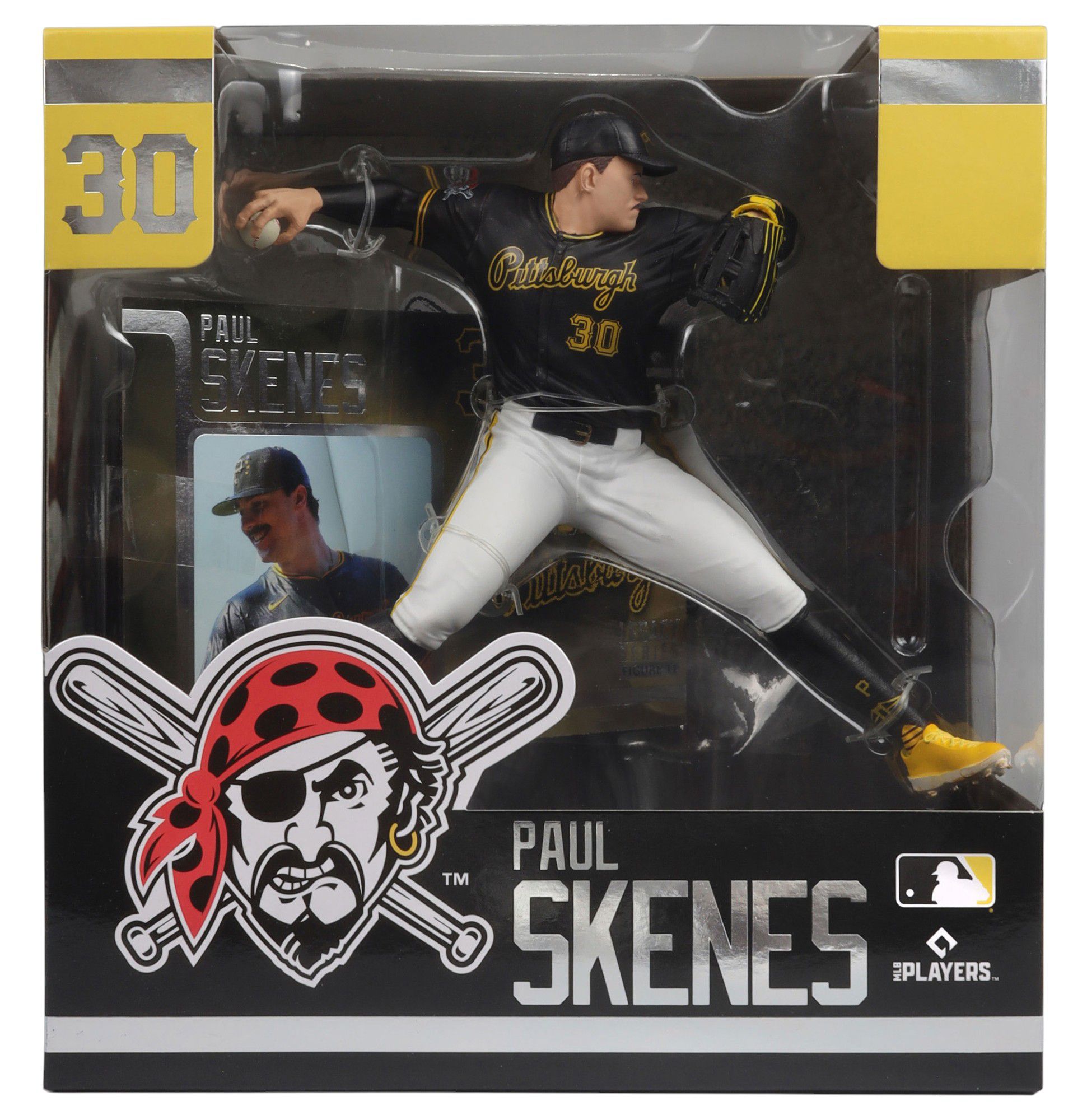 Imports Dragon Pittsburgh Pirates Paul Skenes Posed Player Figurine product image