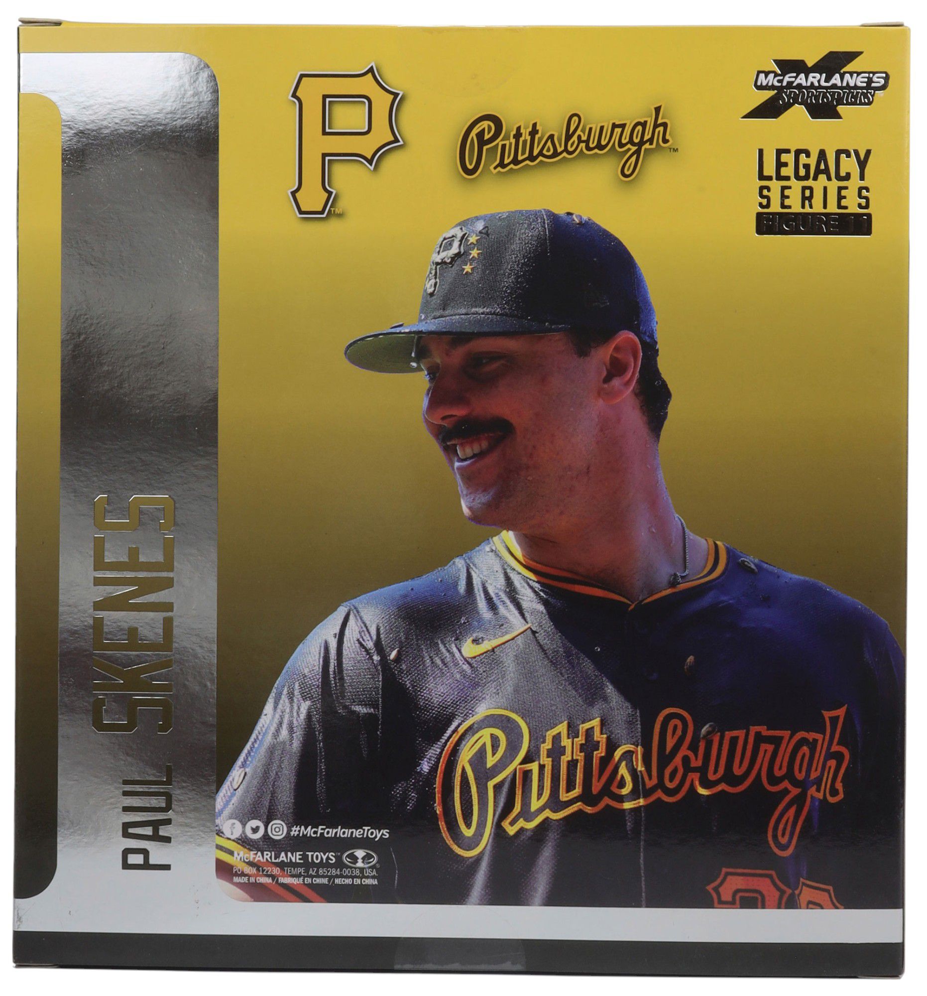 Imports Dragon Pittsburgh Pirates Paul Skenes Posed Player Figurine product image