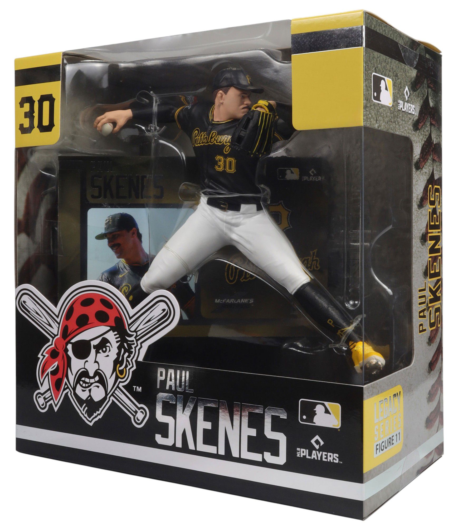 Imports Dragon Pittsburgh Pirates Paul Skenes Posed Player Figurine product image