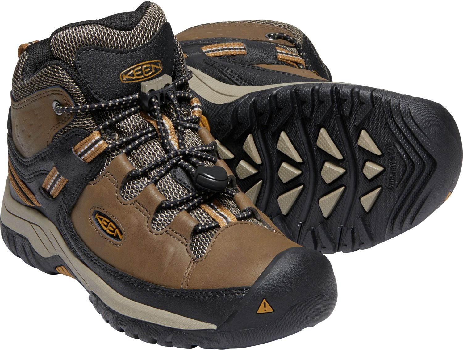 KEEN Kids' Targhee Mid Waterproof Hiking Boots product image
