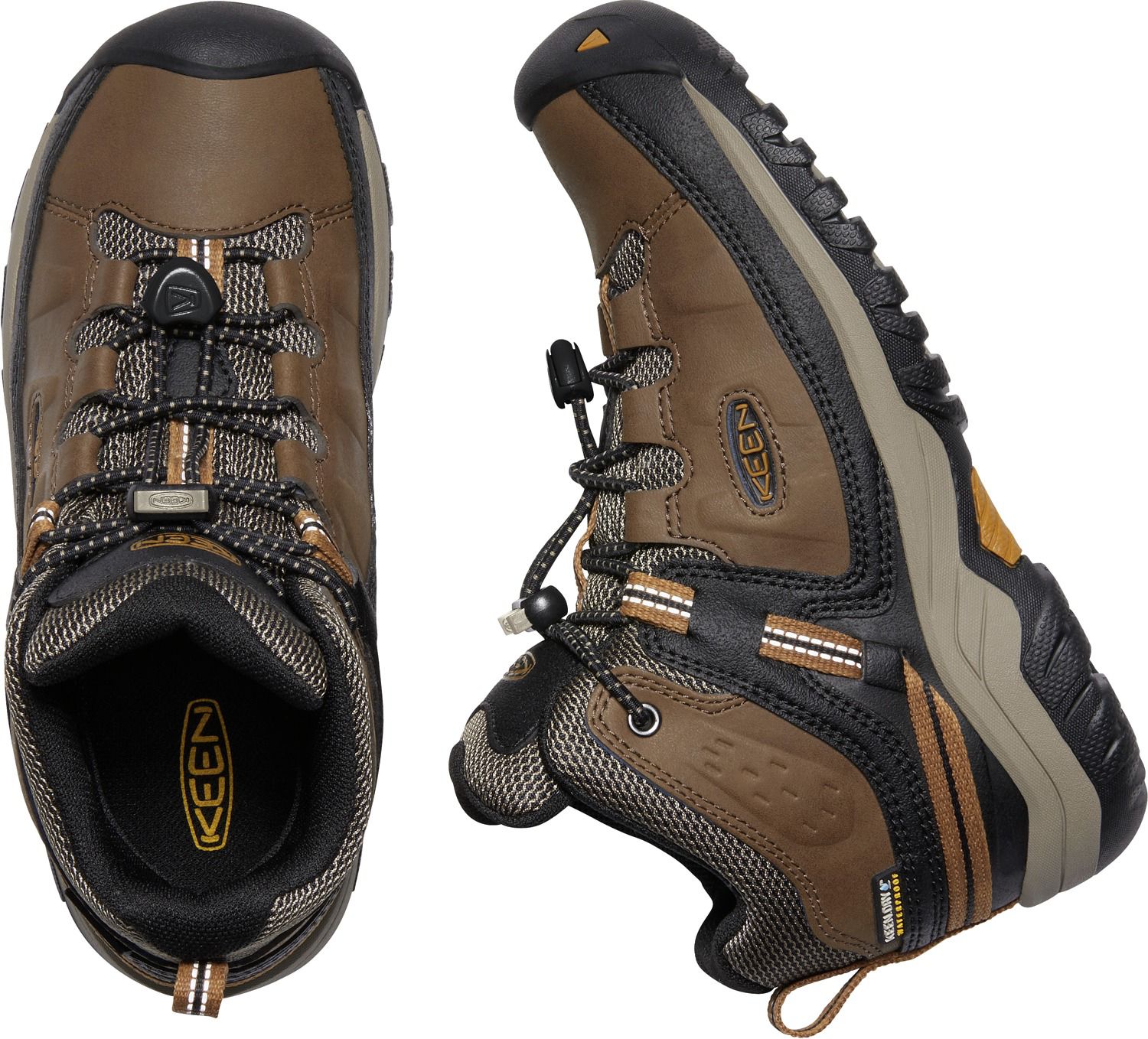 KEEN Kids' Targhee Mid Waterproof Hiking Boots product image