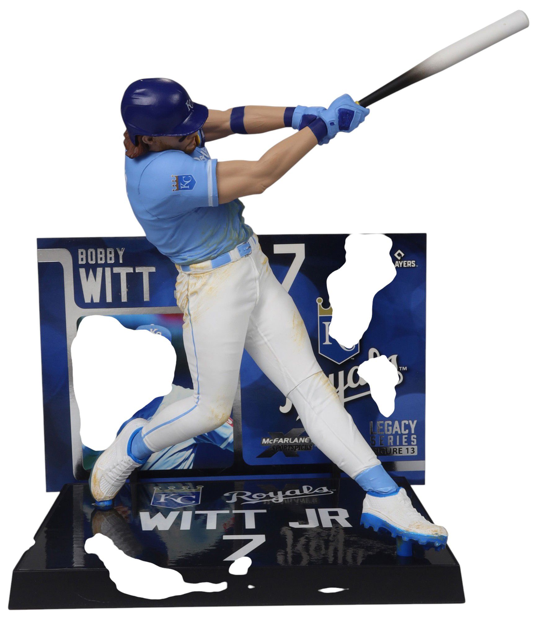 Imports Dragon Kansas City Royals Bobby Witt Jr. Posed Player Figurine product image