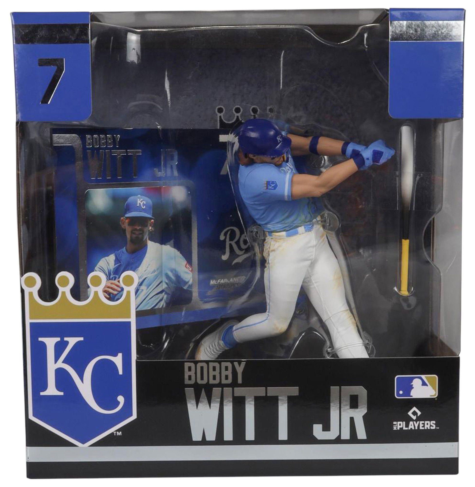 Imports Dragon Kansas City Royals Bobby Witt Jr. Posed Player Figurine product image