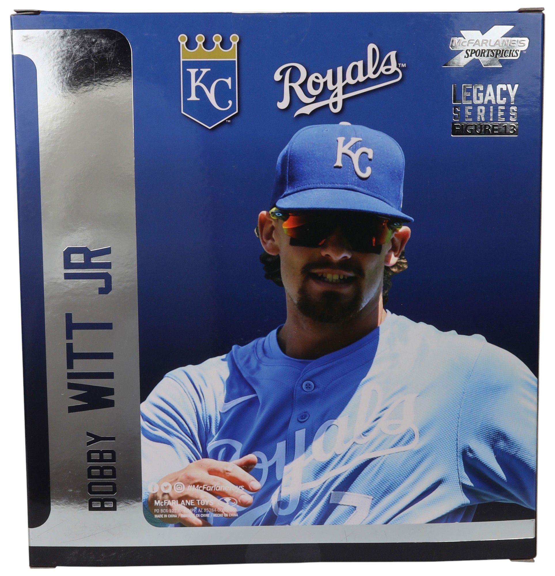 Imports Dragon Kansas City Royals Bobby Witt Jr. Posed Player Figurine product image