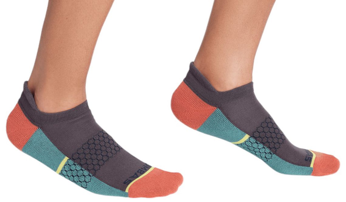 Bombas Half Stripe Colorblock Ankle Socks product image
