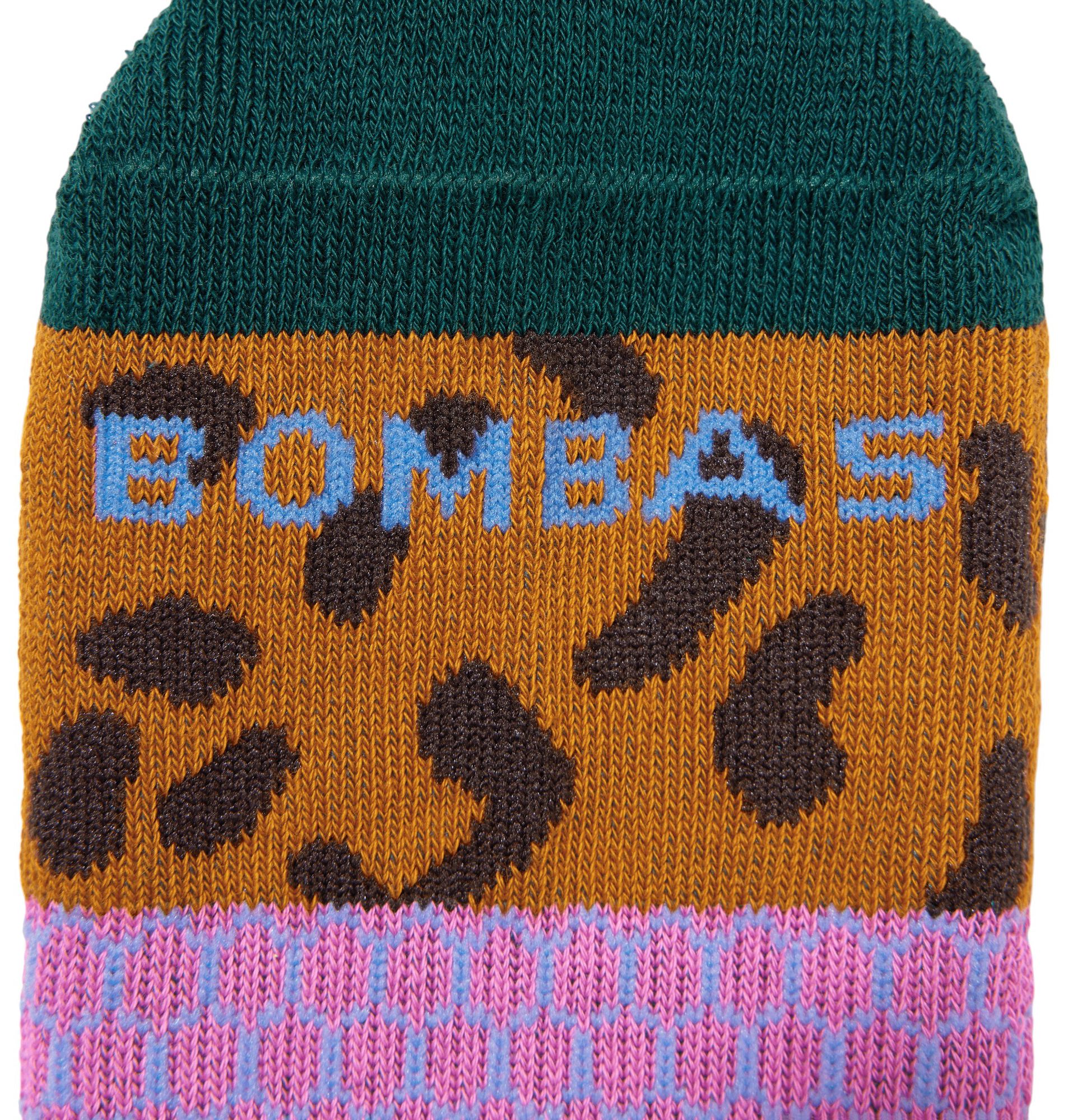 Bombas Leopard Colorblock Ankle Socks product image