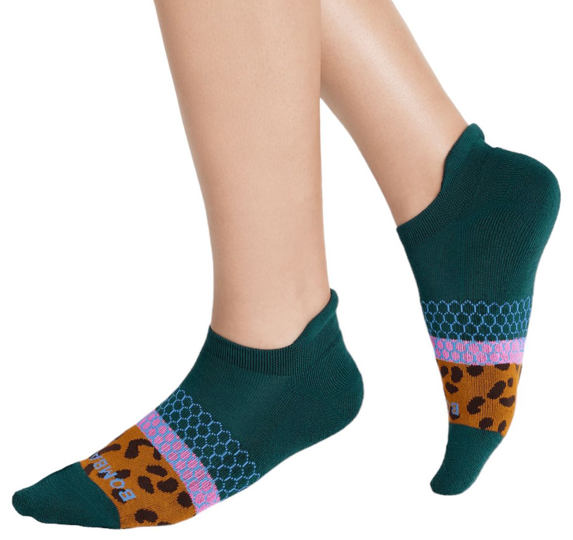 Bombas Leopard Colorblock Ankle Socks product image