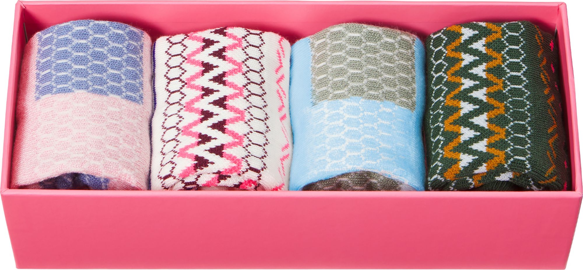 Bombas Holiday Gift Box Ankle Socks - 4 Pack product image