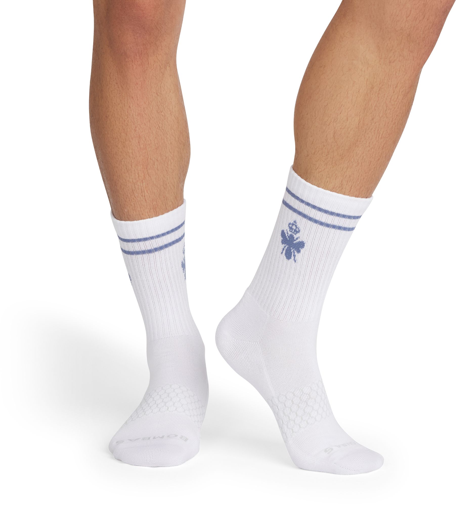 Bombas Solid Vintage Stripes Half Calf Socks product image