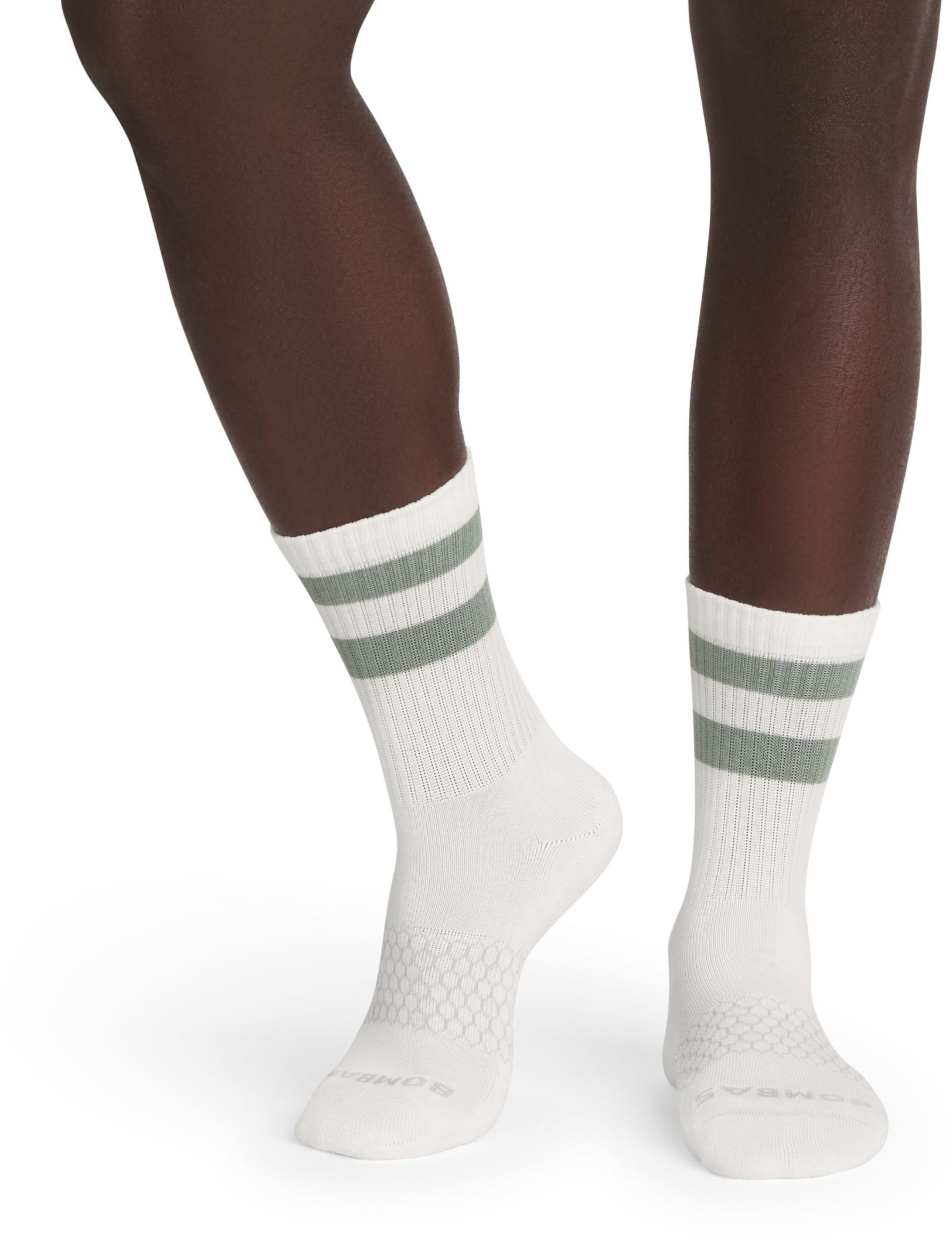 Bombas Solid Vintage Stripes Half Calf Socks product image