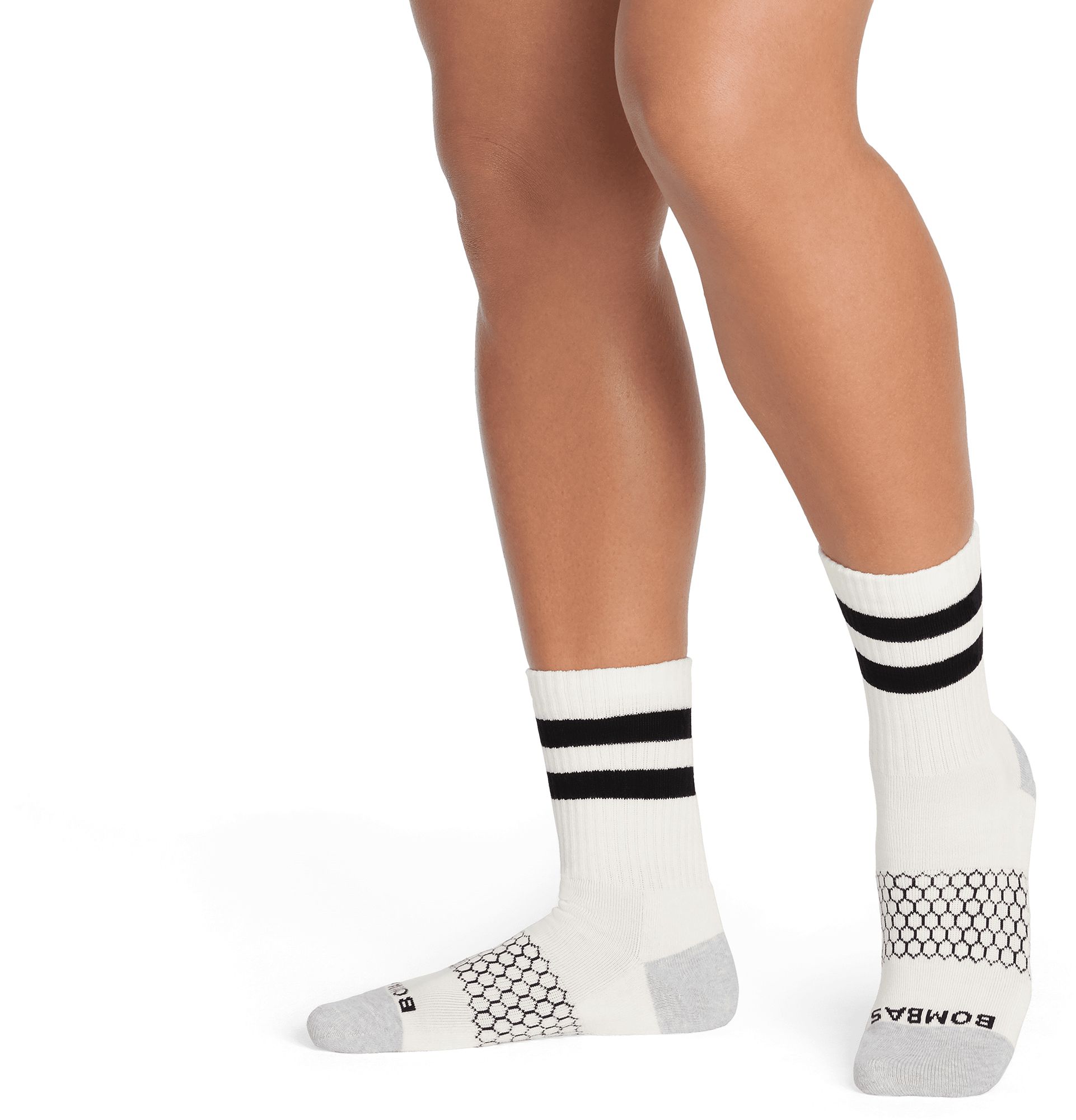 Bombas Solid Vintage Stripes Half Calf Socks product image