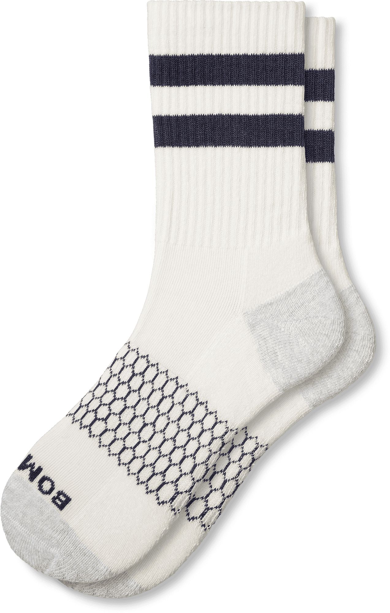 Bombas Solid Vintage Stripes Half Calf Socks product image