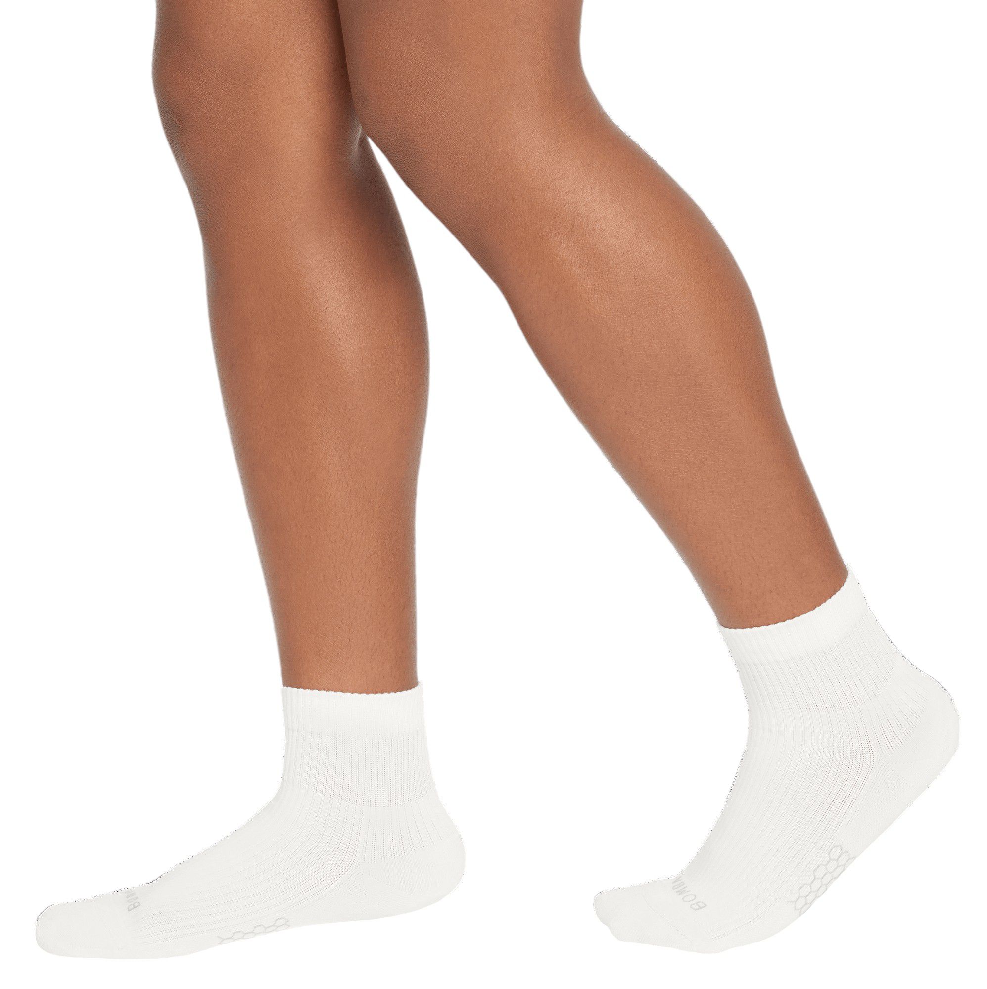 Bombas Solids Ribbed Quarter Socks product image