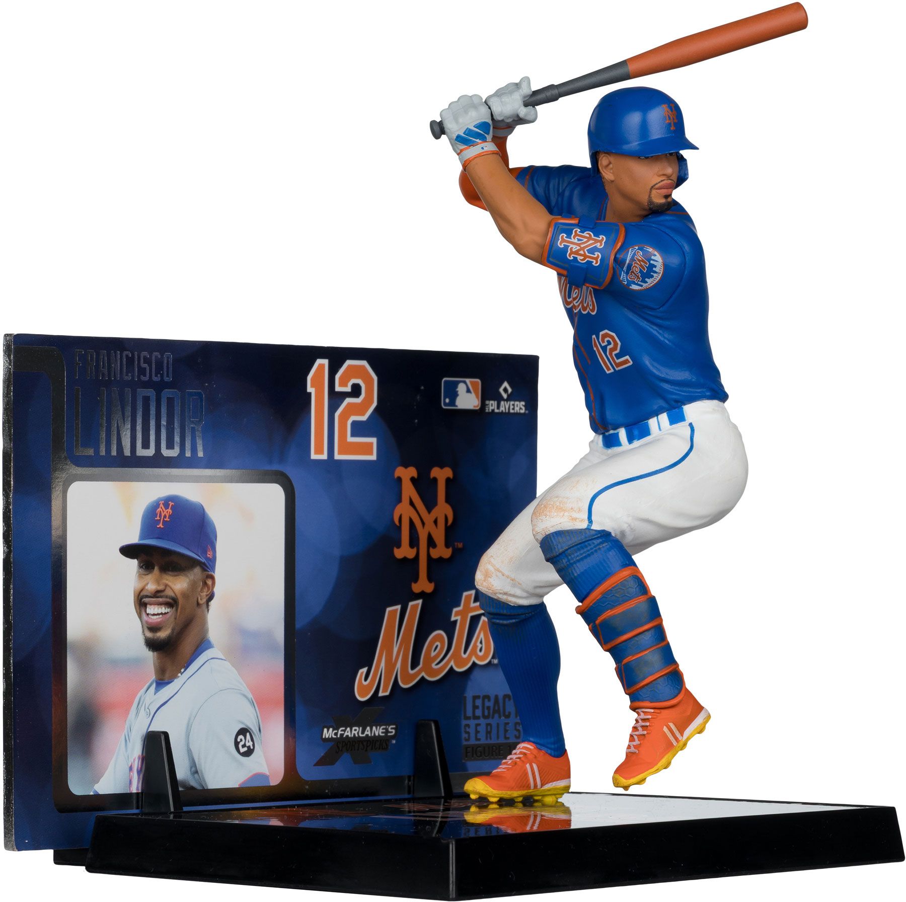 Imports Dragon New York Mets Francisco Lindor Posed Figurine product image