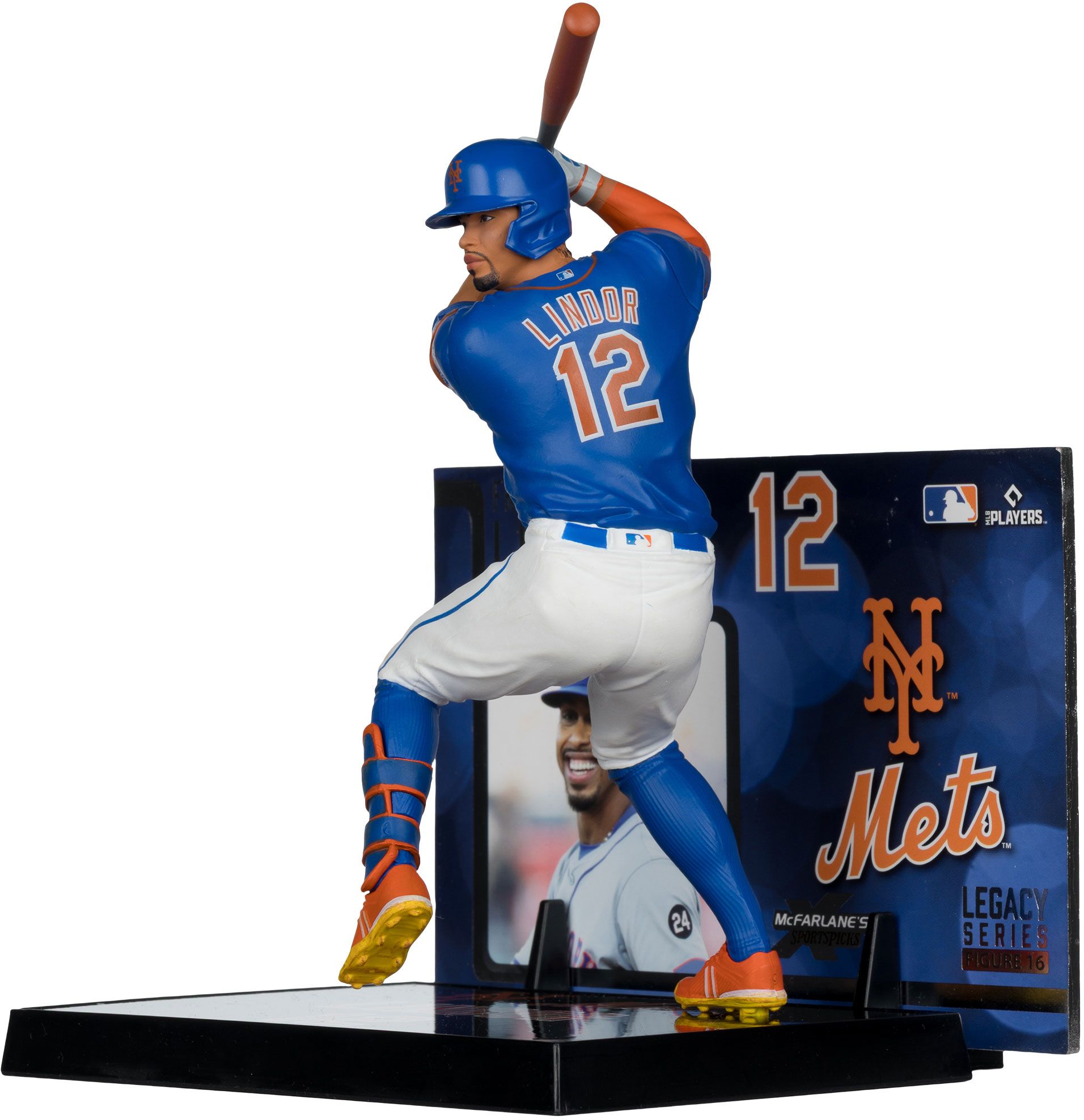 Imports Dragon New York Mets Francisco Lindor Posed Figurine product image
