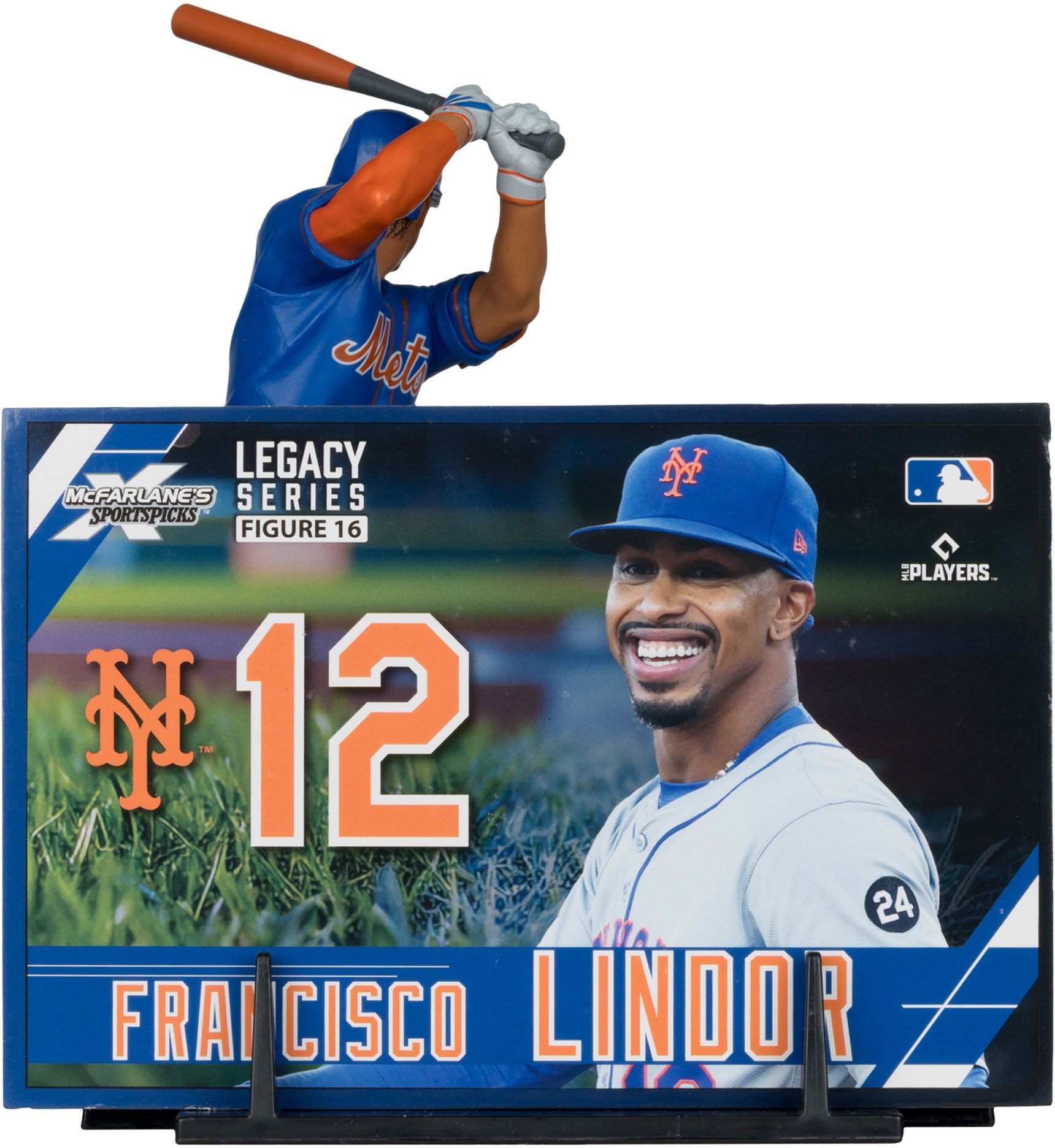 Imports Dragon New York Mets Francisco Lindor Posed Figurine product image
