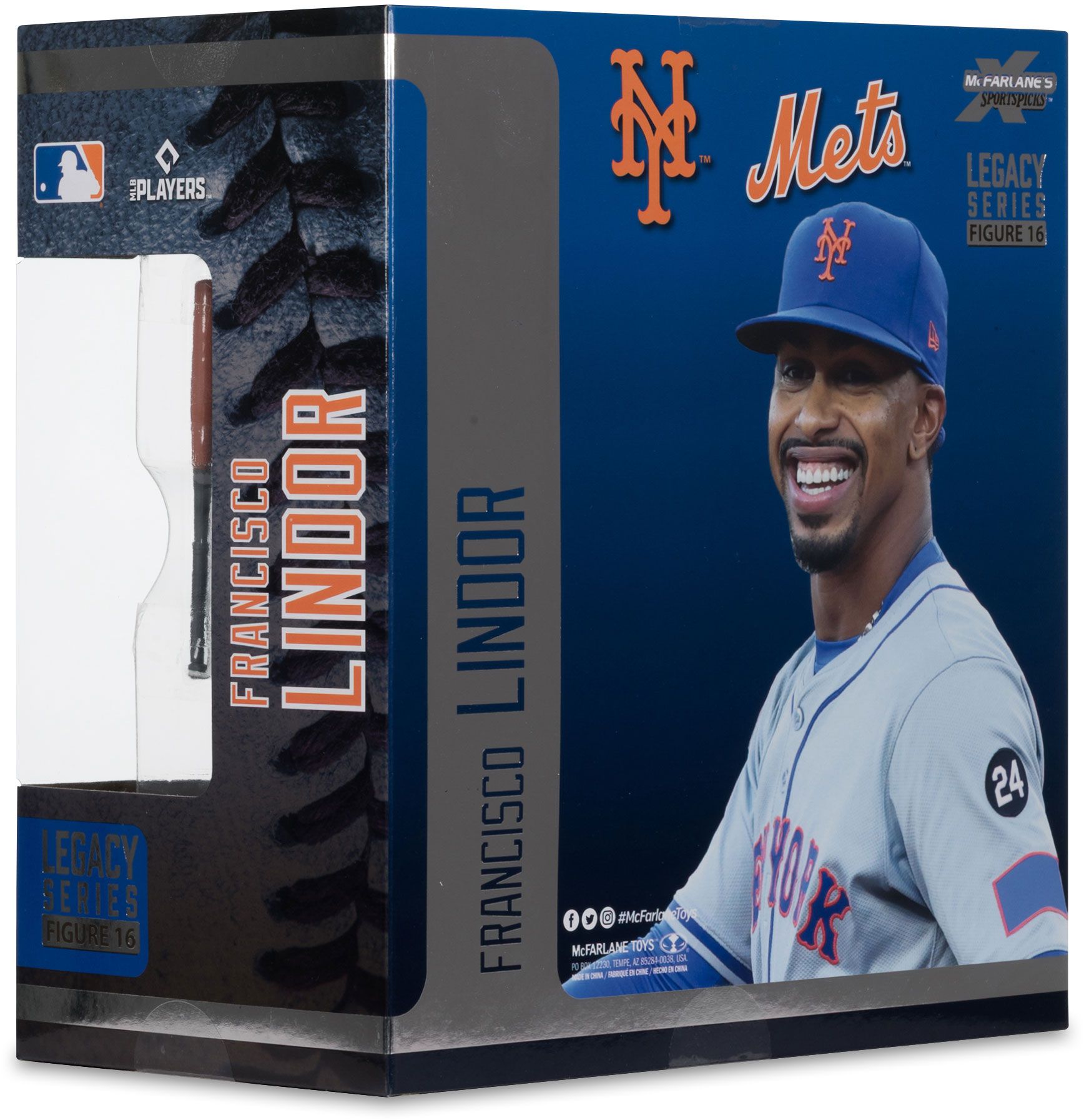 Imports Dragon New York Mets Francisco Lindor Posed Figurine product image