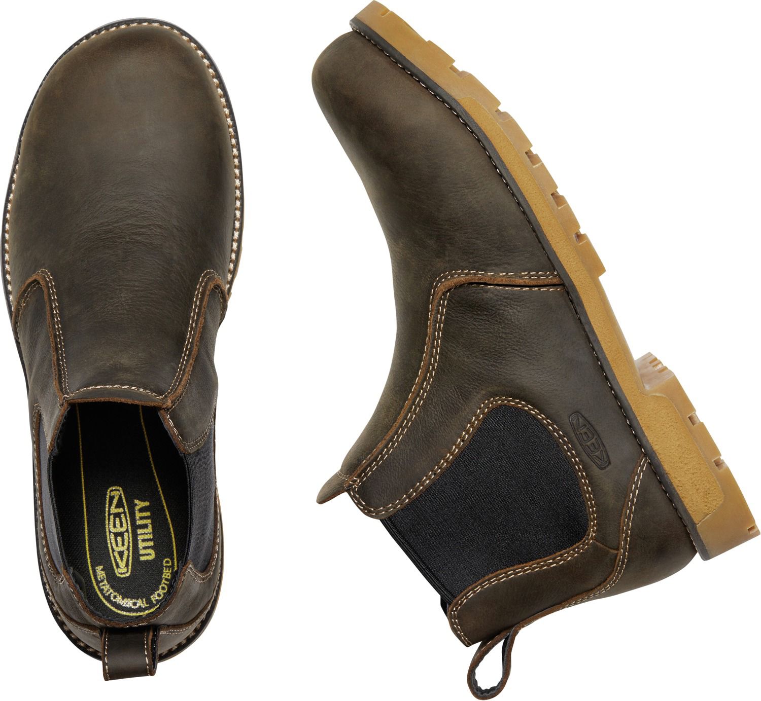 mens keen slip on boots