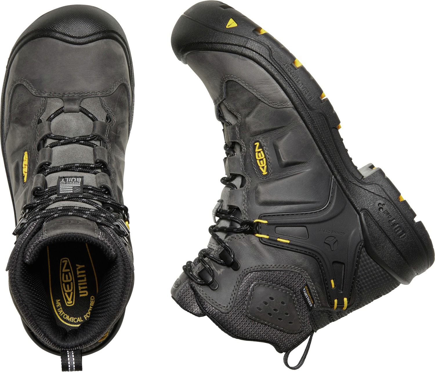 KEEN Men's Dover 6'' Waterproof Steel Toe Work Boots product image