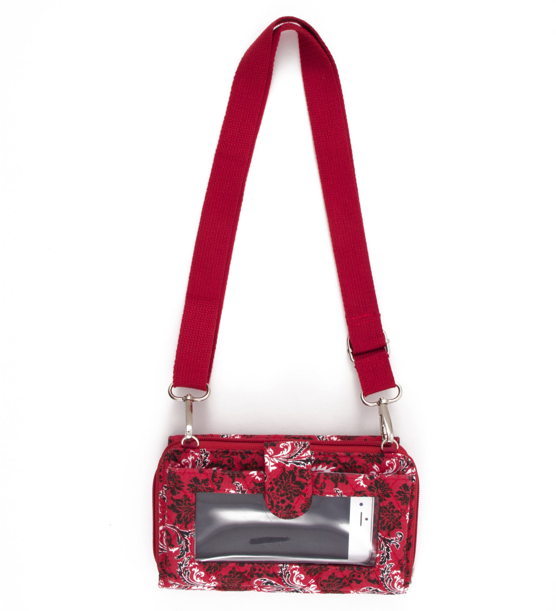 Eagles Wings Georgia Bulldogs Quilted Cotton Cross Body Wallet product image