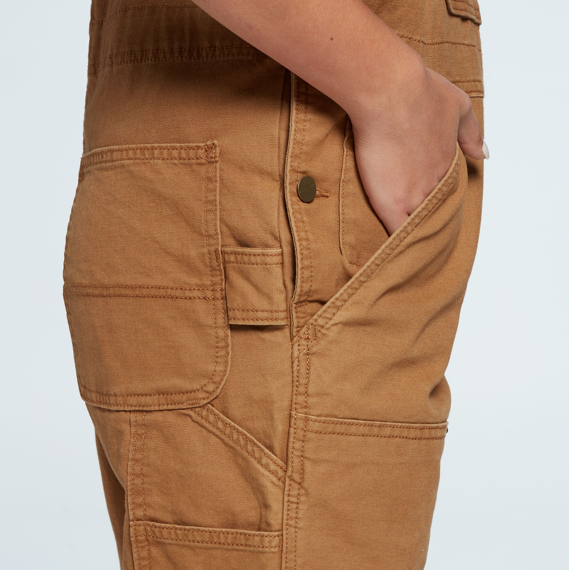 Carhartt Women's Loose Fit Canvas Double Front Bib Overalls product image