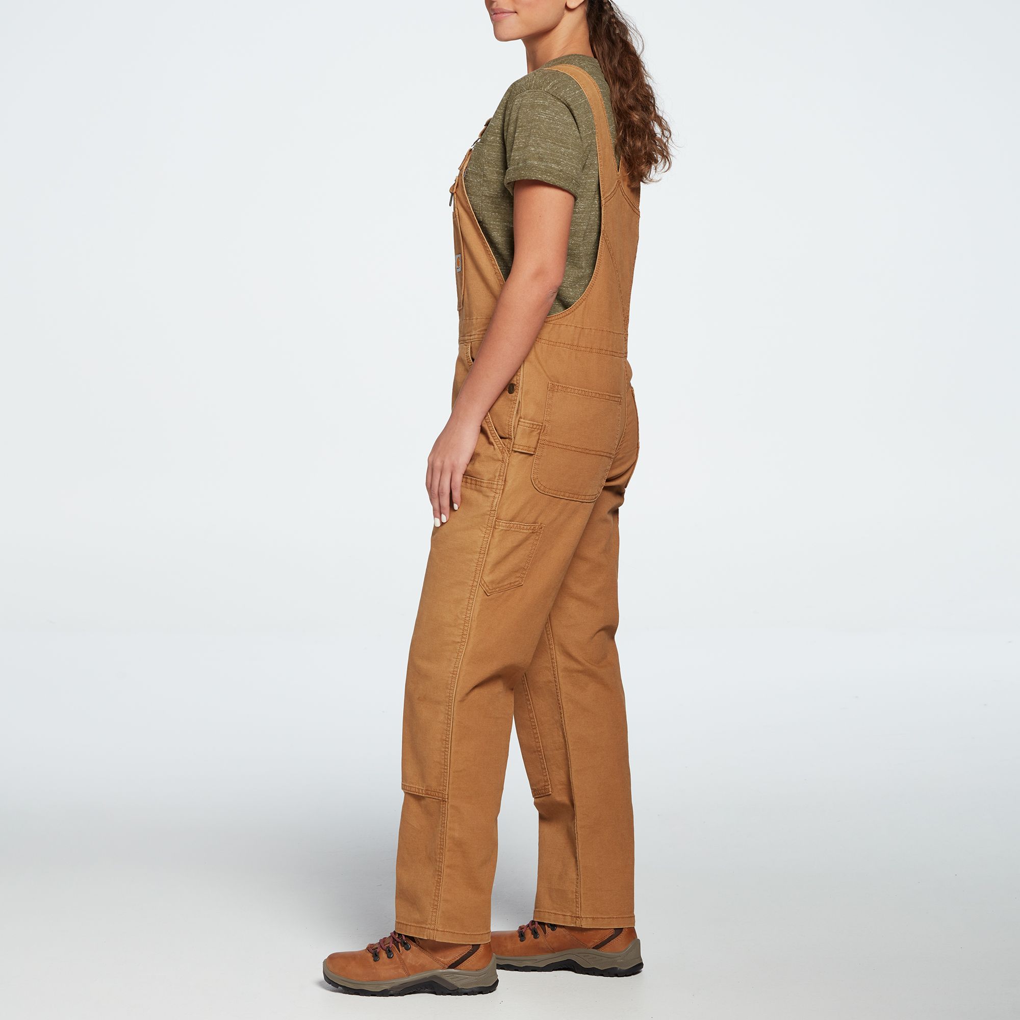 Carhartt Women's Loose Fit Canvas Double Front Bib Overalls product image