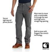 Carhartt Men's Rugged Flex Rigby 5-Pocket Pants | Dick's Sporting Goods