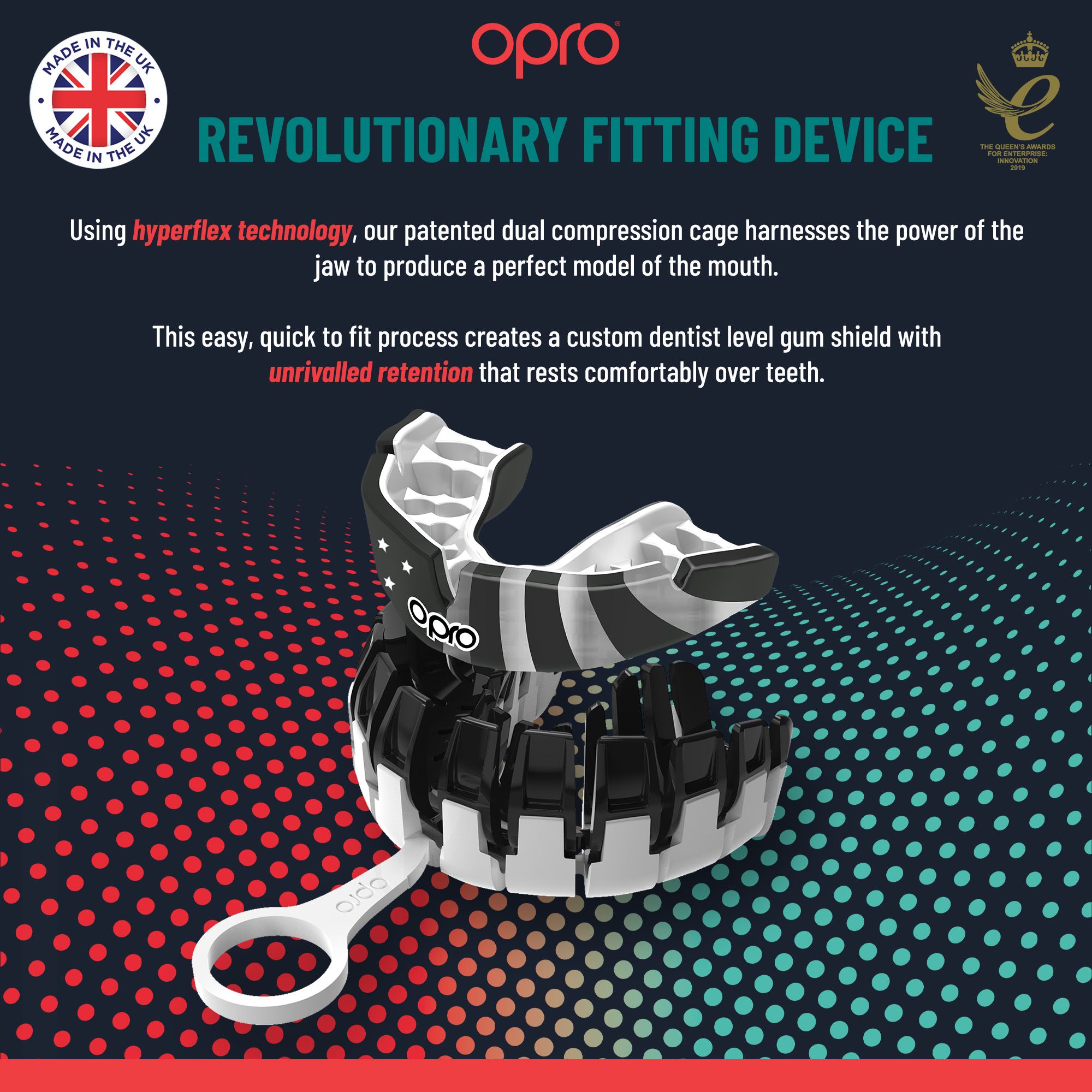 OPRO Adult Instant Custom-Fit Mouth Guard product image