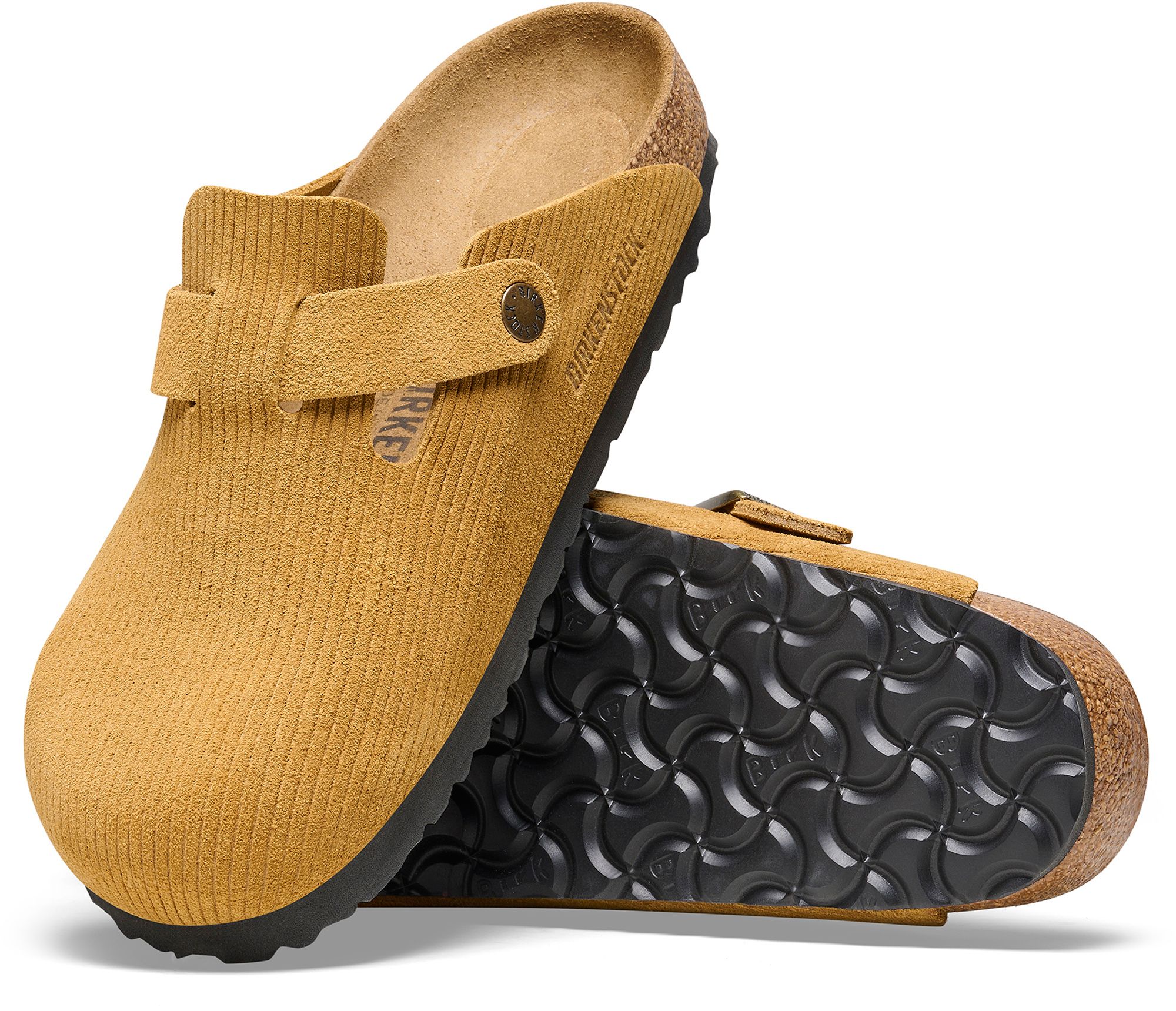 Birkenstock Women's Boston Suede Embossed Clogs product image