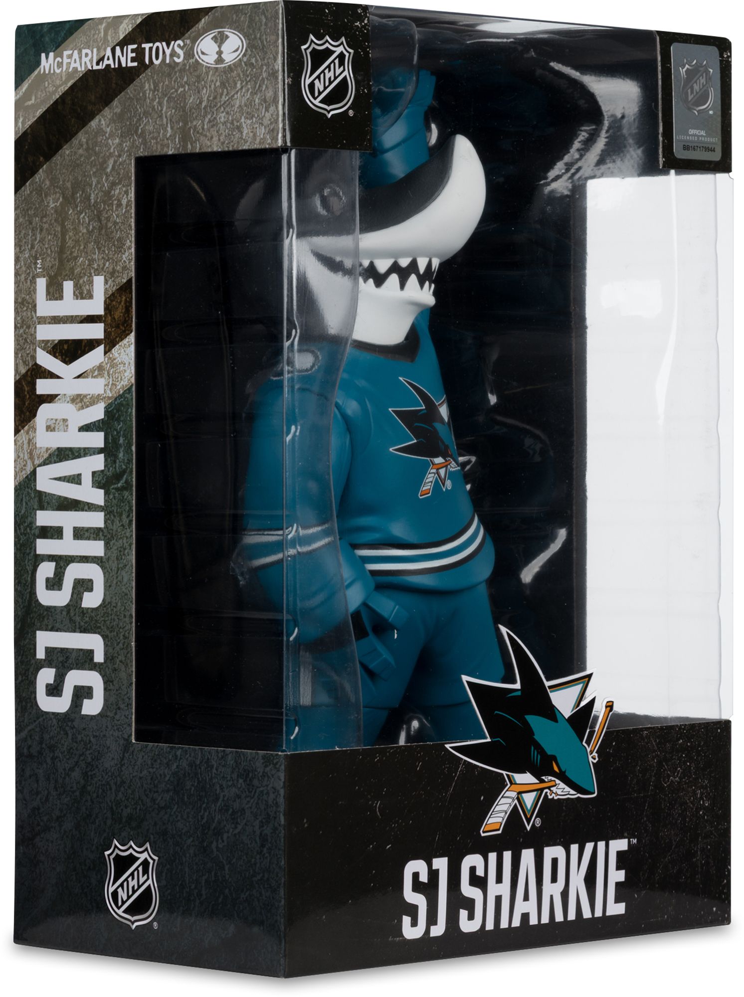 Imports Dragon San Jose Sharks Sharkie Posed Figurine product image