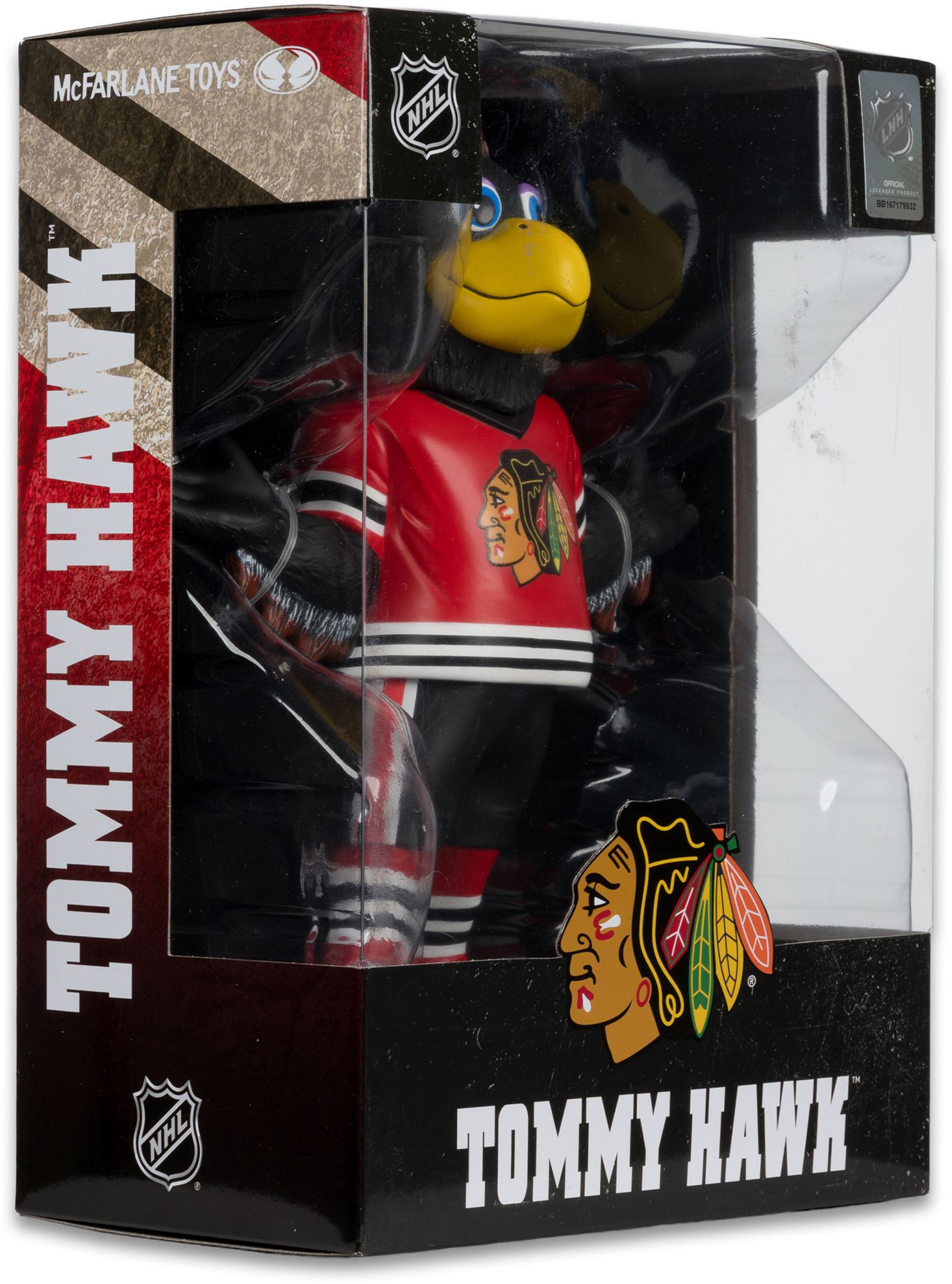 Imports Dragon Chicago Blackhawks Tommy Hawk Posed Figurine product image