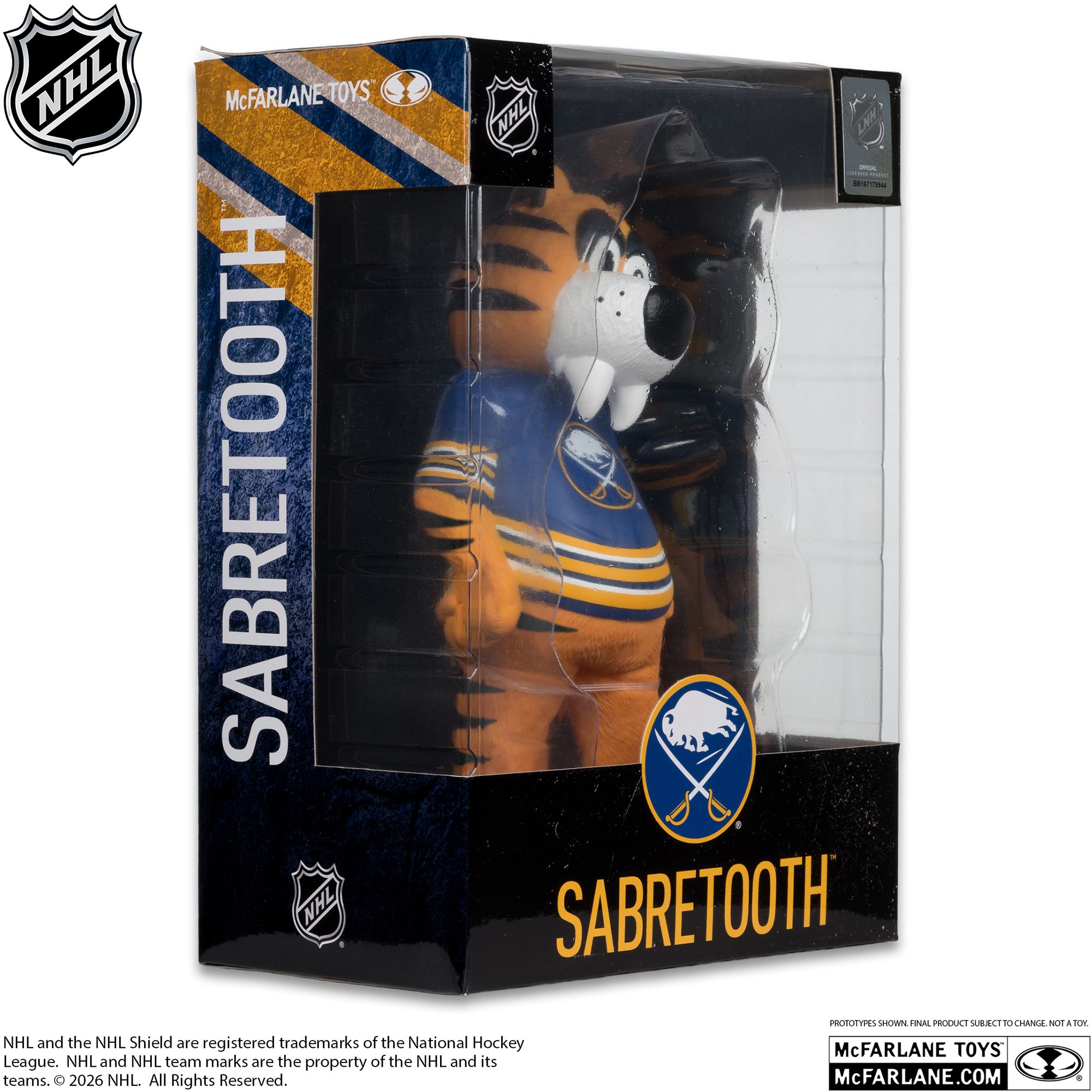Imports Dragon Buffalo Sabres Sabretooth Posed Figurine product image