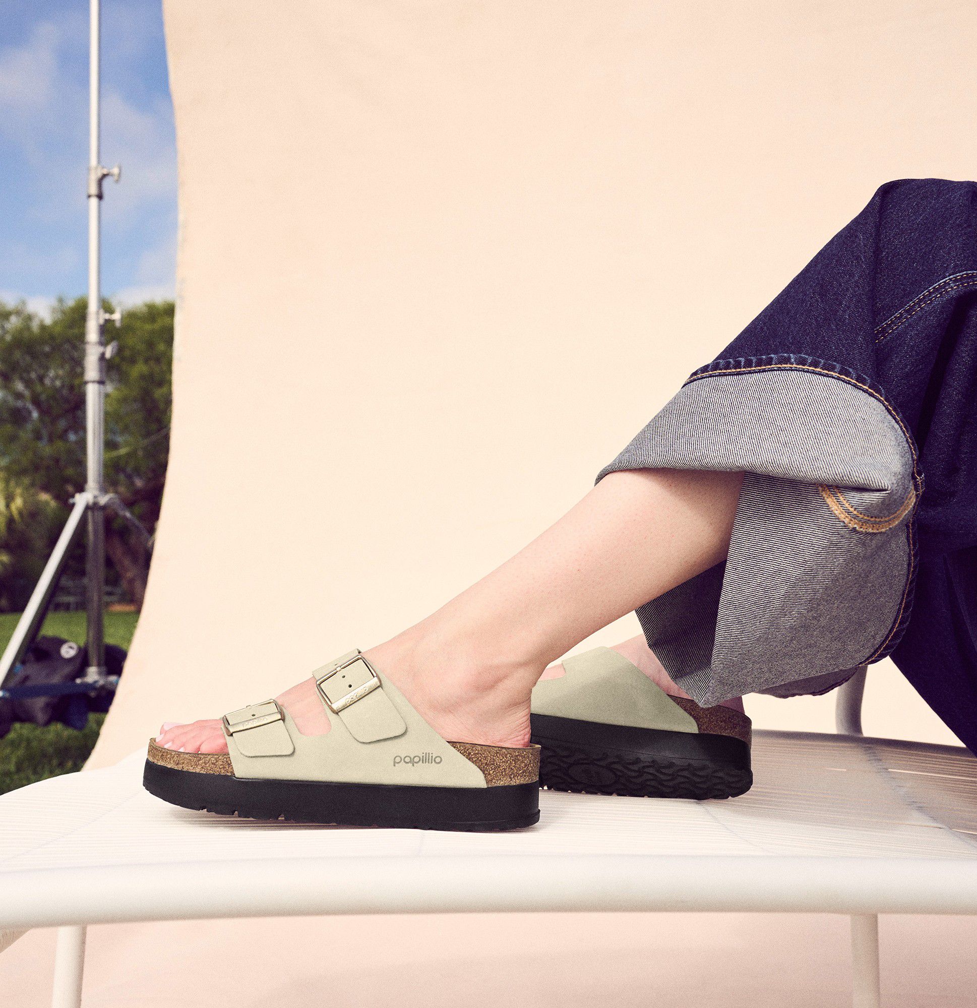 Papillio by Birkenstock Women's Arizona Flex Platform Birko-Flor Sandals product image