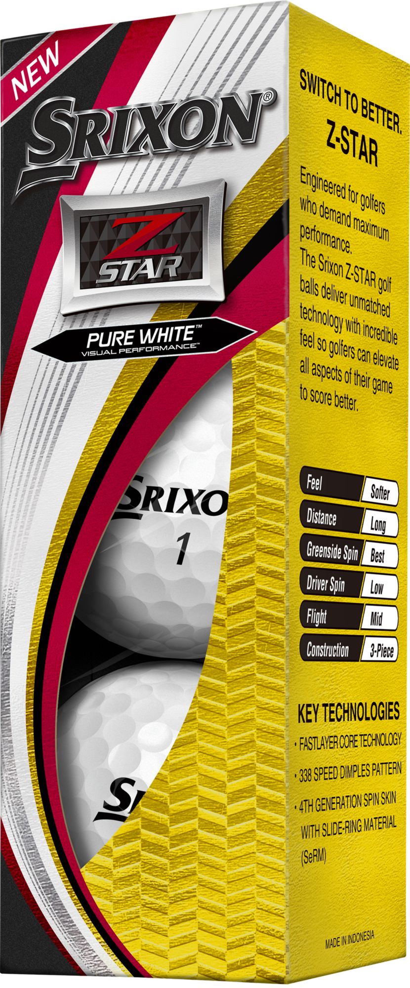 Srixon 2019 Z-STAR Golf Balls product image