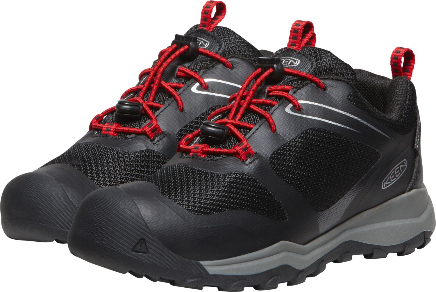 KEEN Big Kids' Wanduro Low Waterproof Hiking Shoes product image