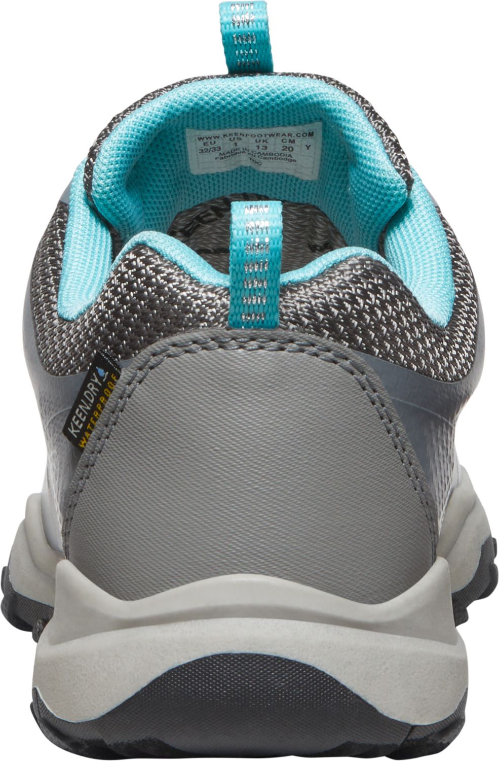 KEEN Big Kids' Wanduro Low Waterproof Hiking Shoes product image