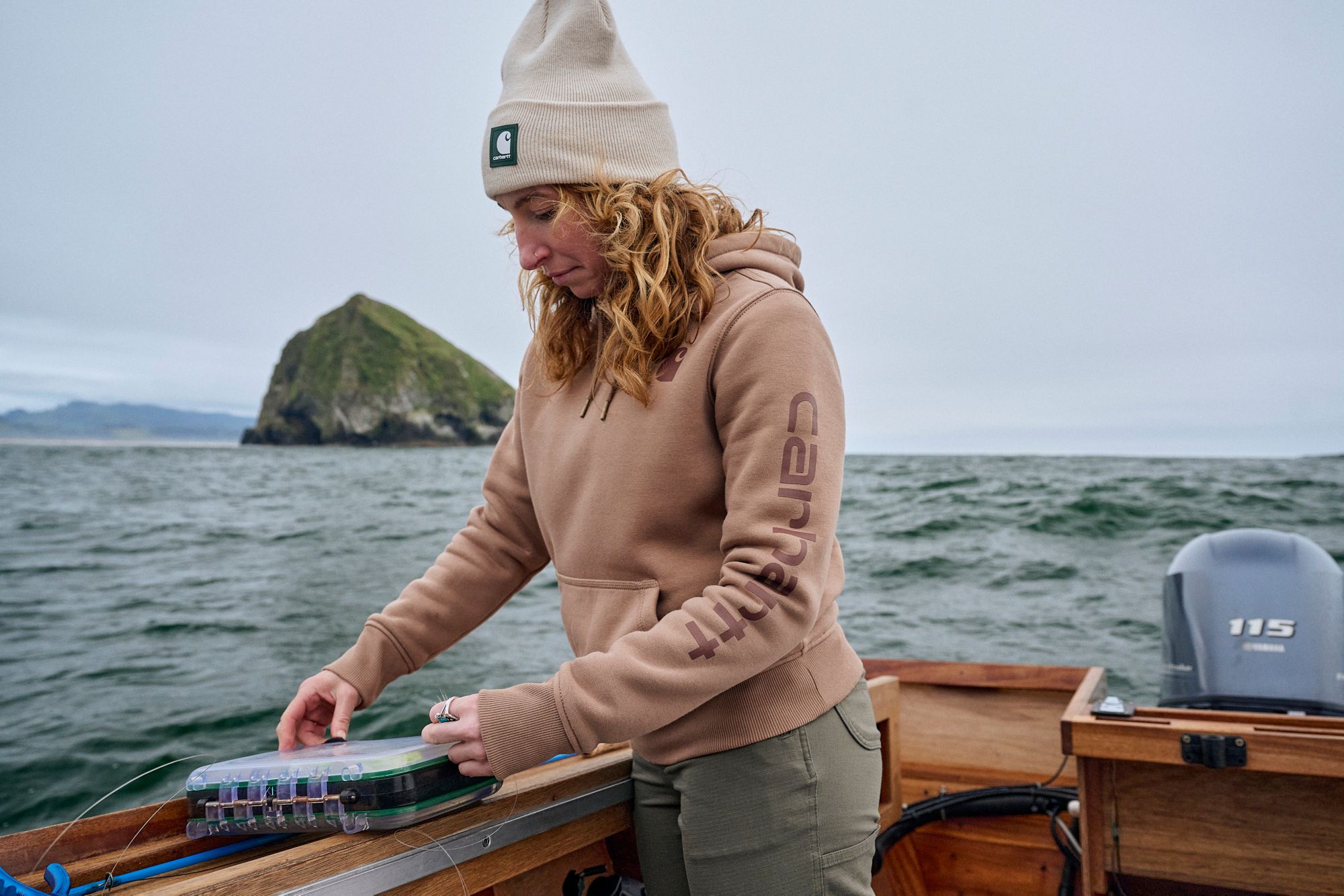 Carhartt Women's Clarksburg Graphic Sleeve Hoodie product image