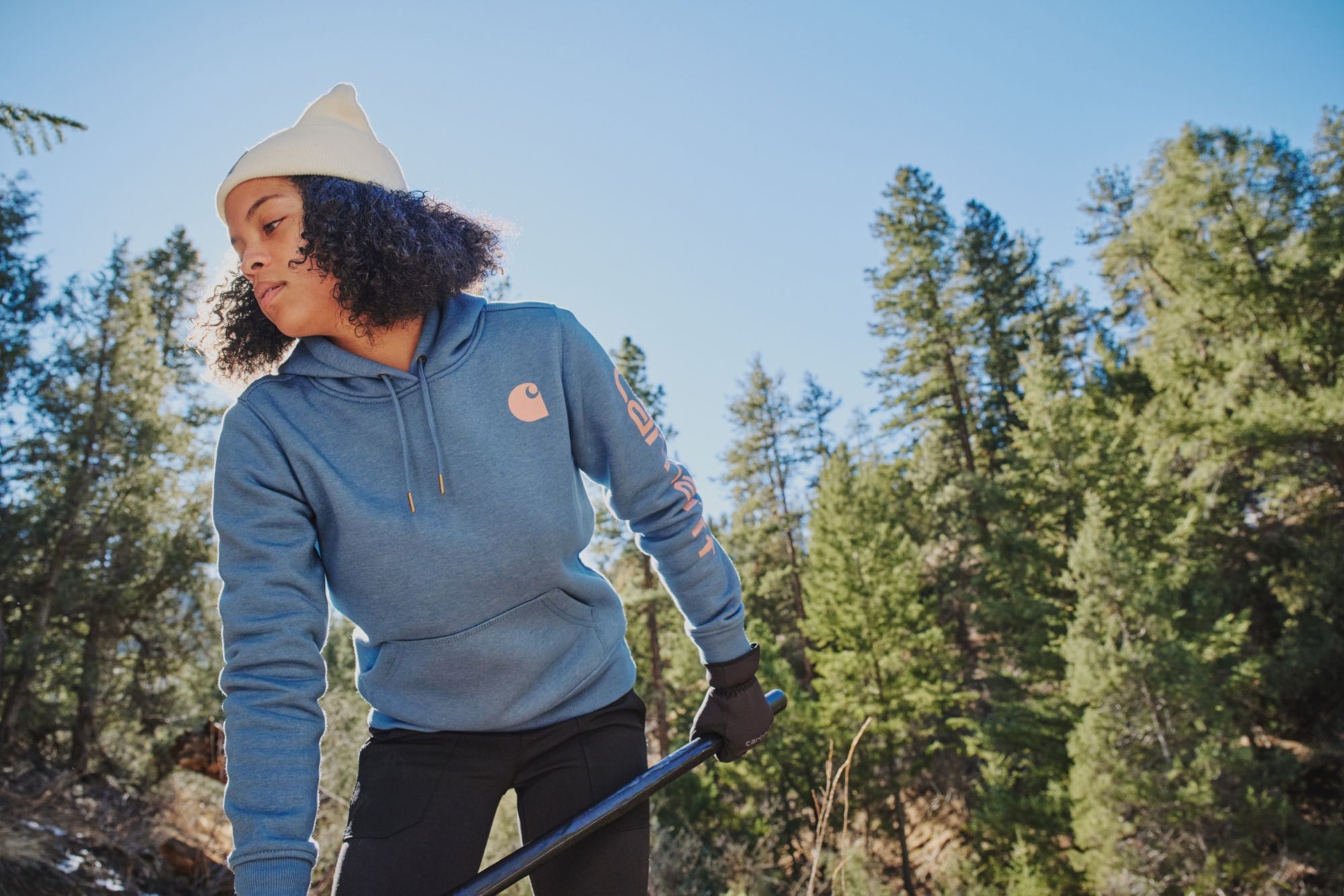 Carhartt Women's Clarksburg Graphic Sleeve Hoodie product image