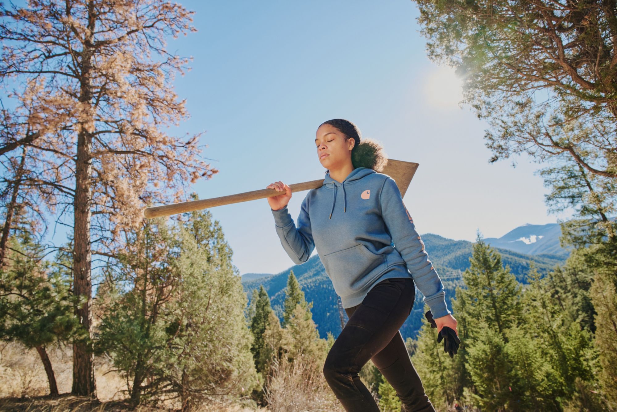 Carhartt Women's Clarksburg Graphic Sleeve Hoodie product image