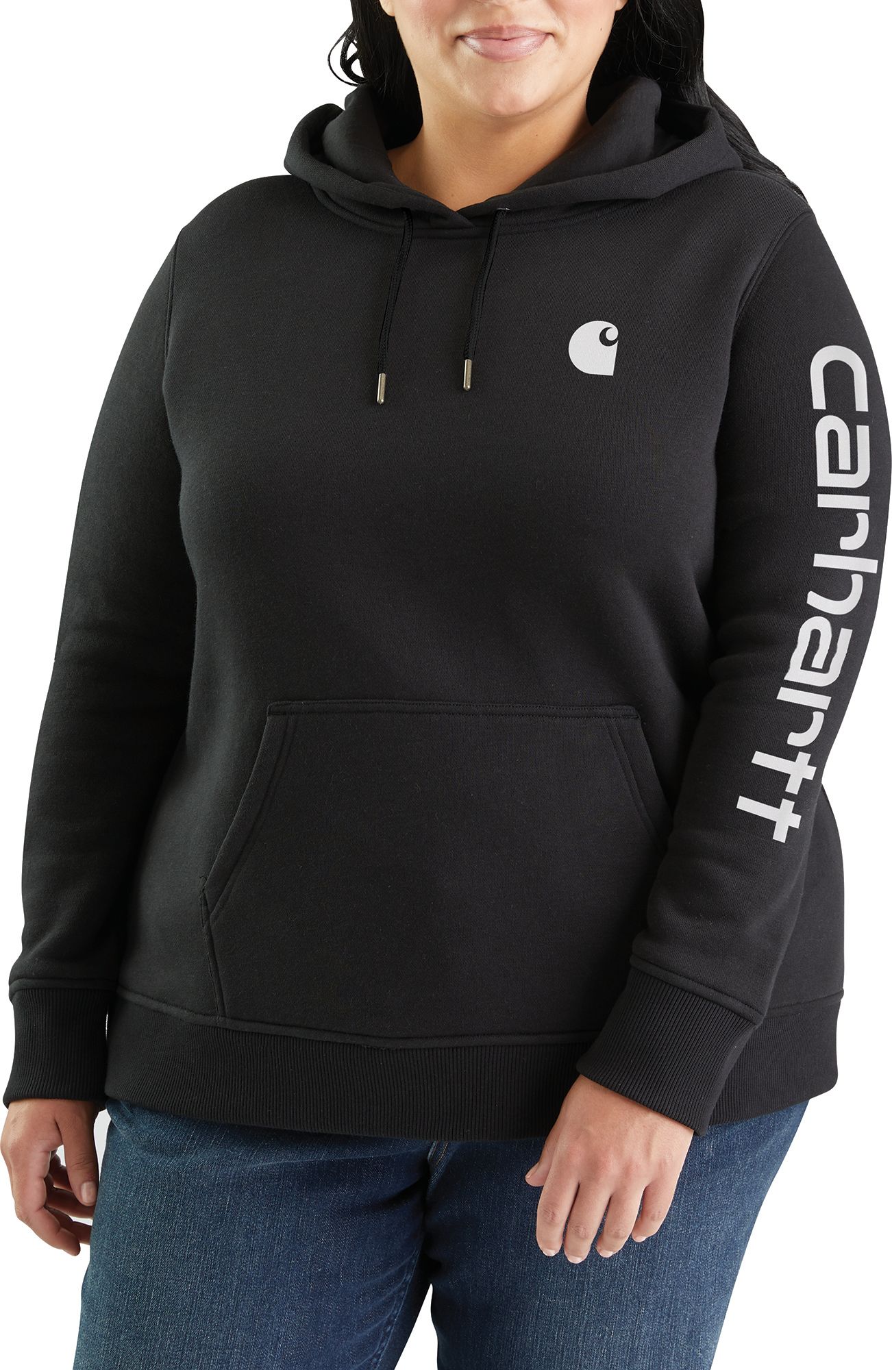 Carhartt Women's Relaxed Fit Midweight LS Graphic Sweatshirt product image