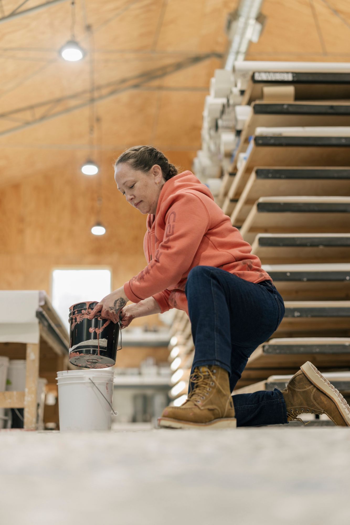 Carhartt Women's Clarksburg Graphic Sleeve Hoodie product image