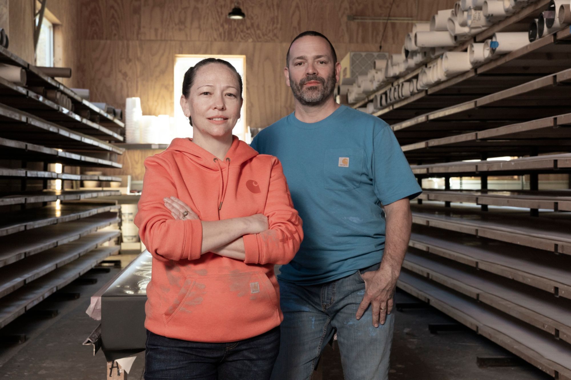 Carhartt Women's Clarksburg Graphic Sleeve Hoodie product image